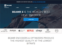 Tablet Screenshot of beamr.com